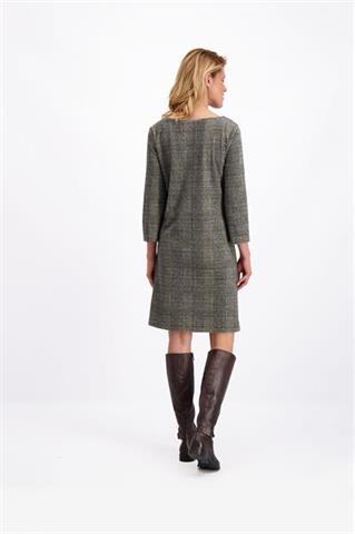 Sukienka w kratę oversize 84838 - 100651