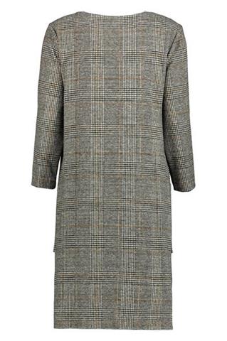 Sukienka w kratę oversize 84838 - 100691