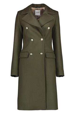 Zimowy płaszcz damski khaki 84784 - 112031