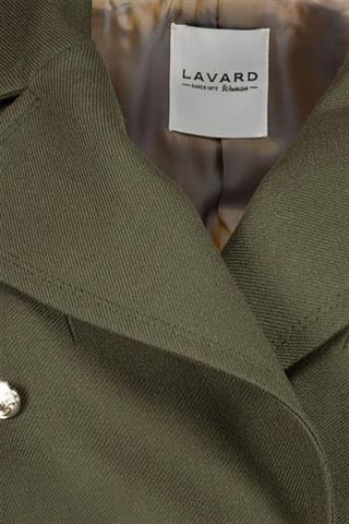 Zimowy płaszcz damski khaki 84784 - 112081