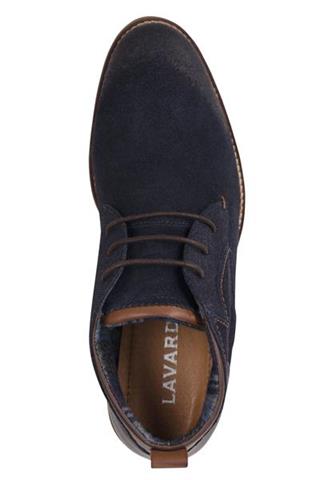 Granatowe buty za kostkę 72844 - 12211