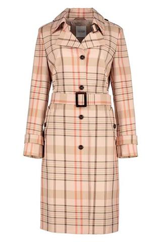 Wiosenny trencz w kratę 85017 - 122661