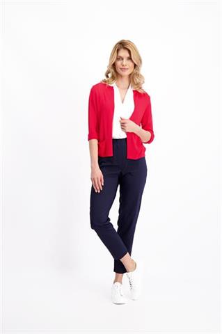Czerwony kardigan damski 85156 - 128951