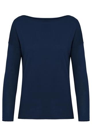 Granatowy sweter damski 84098 - 129191