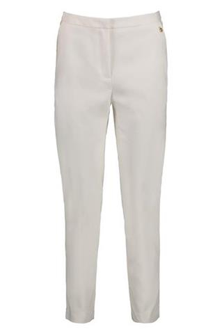 Eleganckie spodnie damskie écru 85147 - 136161