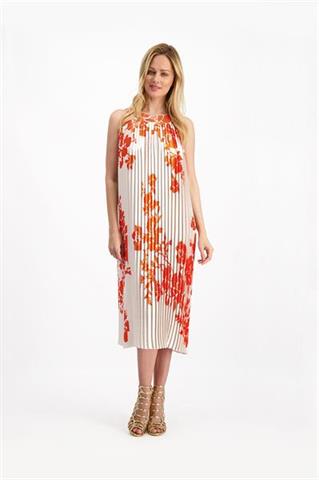 Plisowana sukienka midi 85013 - 137851