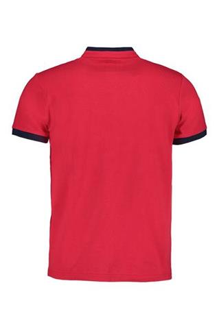 Czerwone polo ze stójką 73862 - 138321