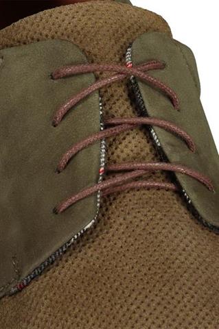 Oliwkowe buty męskie ze skóry 73269 - 176951
