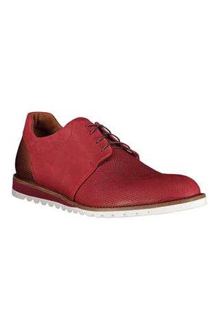 Czerwone sneakersy ze skóry 73272 - 177091