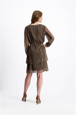 Zwiewna sukienka we wzory 85427 - 181371