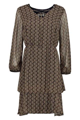 Zwiewna sukienka we wzory 85427 - 181381