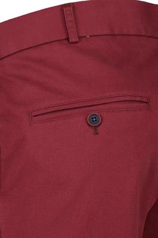 Burgundowe spodnie męskie Chinos Luster 65256 - 182141