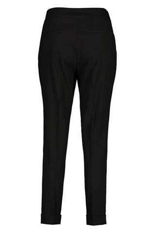 Eleganckie czarne spodnie na kant 85458 - 205041