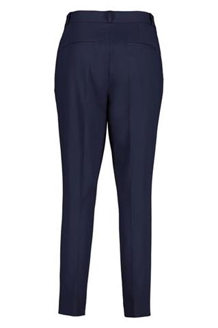 Granatowe spodnie z zakładkami Mix&Match  85548 - 224171