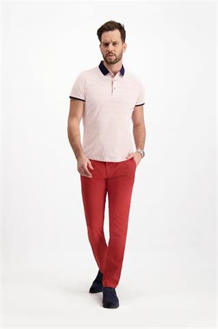 Różowa koszulka polo męska 73885 - 236911