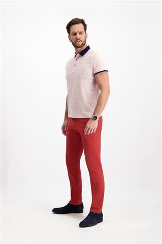 Różowa koszulka polo męska 73885 - 236921