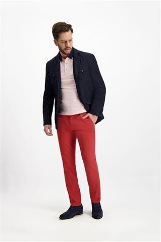 Różowa koszulka polo męska 73885 - 236931
