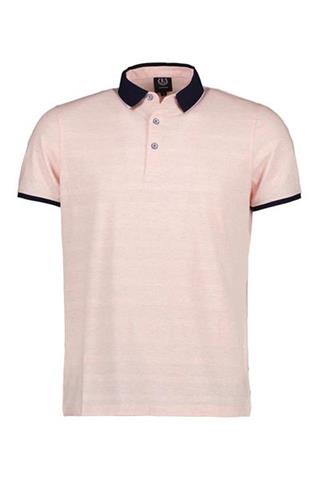 Różowa koszulka polo męska 73885 - 250881