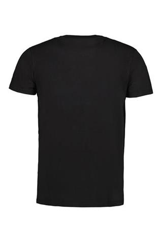 Czarny t-shirt męski 73889 - 250921