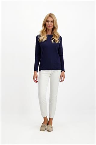 Granatowy sweter damski 84098 - 281561