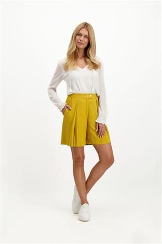 Miodowe szorty damskie 83948 - 310661