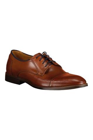 Brązowe buty skórzane 75125 - 322431