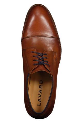 Brązowe buty skórzane 75125 - 322451