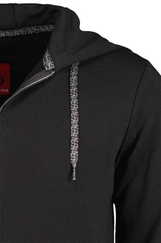 Czarna bluza męska 07000 - 325661