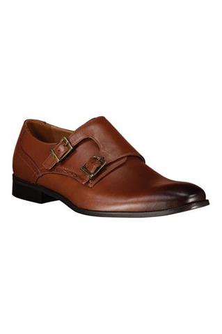 Brązowe monki skórzane 75131 - 330341