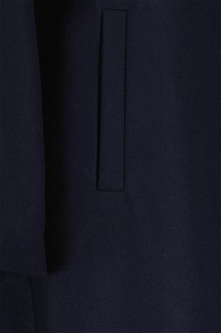 Granatowy płaszcz z wełny 84437 - 354001