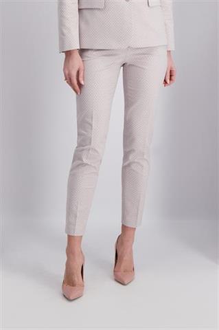 Szare spodnie damskie we wzory 85927 - 374091
