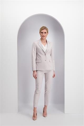 Szare spodnie damskie we wzory 85927 - 374111