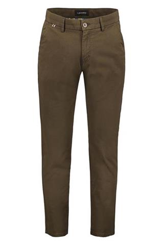 Ciemnozielone spodnie chinos 64194 - 374541