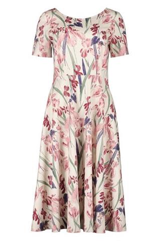 Bawełniana sukienka w kwiaty 86044 - 378651