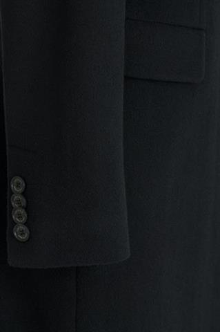 Czarny płaszcz damski 84032 - 38421