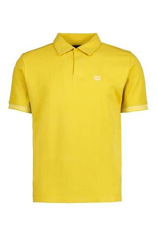 Żółte polo męskie 74037 - 393271