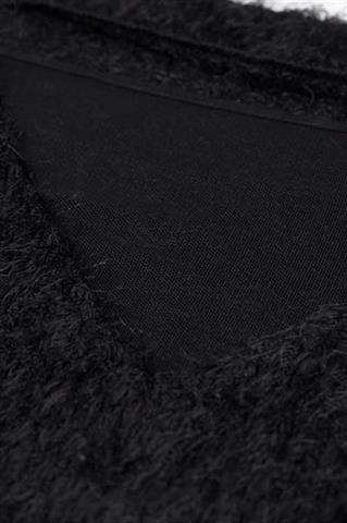 Sweter z czarnym włosem 84131 - 39371