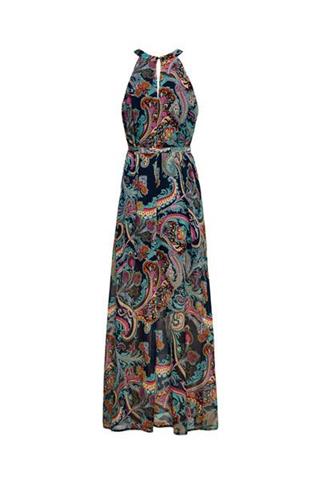 Sukienka maxi we wzory 58889 - 398831