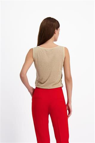 Bluzka w złotym odcieniu 85965 - 412401
