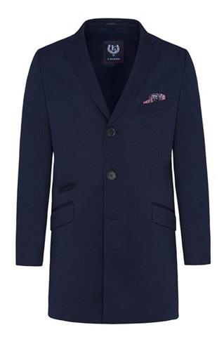 Elegancki płaszcz męski 12114 - 41511