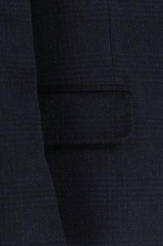 Wełniany płaszcz w kratę 22480 - 428001