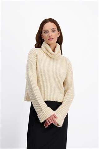 Kremowy golf 86317 - 433171