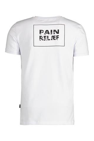 Biały t-shirt męski z printem 78042 - 434811