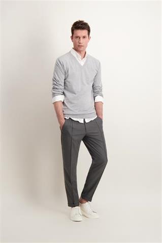 Sweter z bawełny organicznej 74118 - 442031