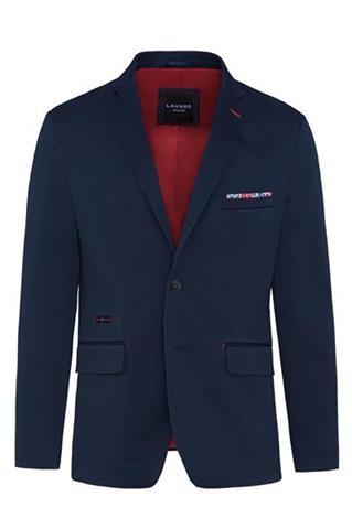 Granatowa marynarka męska sportowa 45163 - 46301