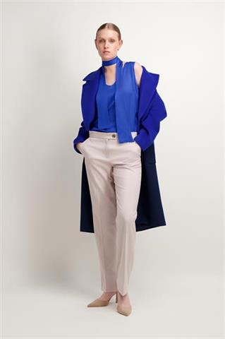 Bluzka z szarfą 86616 - 477081