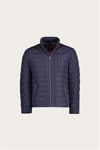 Granatowa pikowana kurtka męska 24582 - 580991