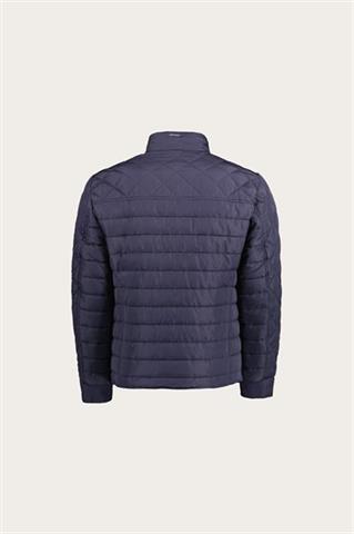 Granatowa pikowana kurtka męska 24582 - 581001
