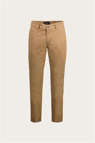 Beżowe spodnie męskie typu chinos 64179 - 610741