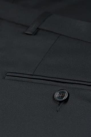 Eleganckie czarne spodnie męskie 64152 - 72841